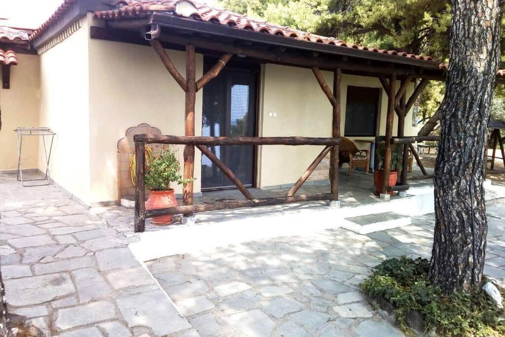 Grandmas Paradise Villa Psakoudia Bagian luar foto