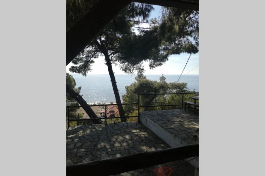 Grandmas Paradise Villa Psakoudia Bagian luar foto